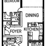 Three Bedroom Suite | Floor Plan | Amelia Surf and Racquet Club