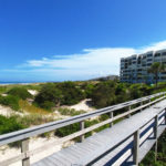 C Building View From Beach Walk Over