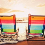 beach chairs